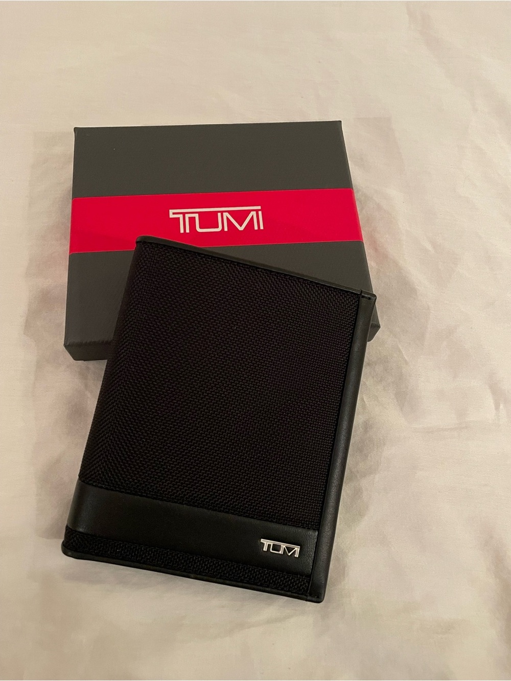 Tumi Breitling Branded Passport Wallet